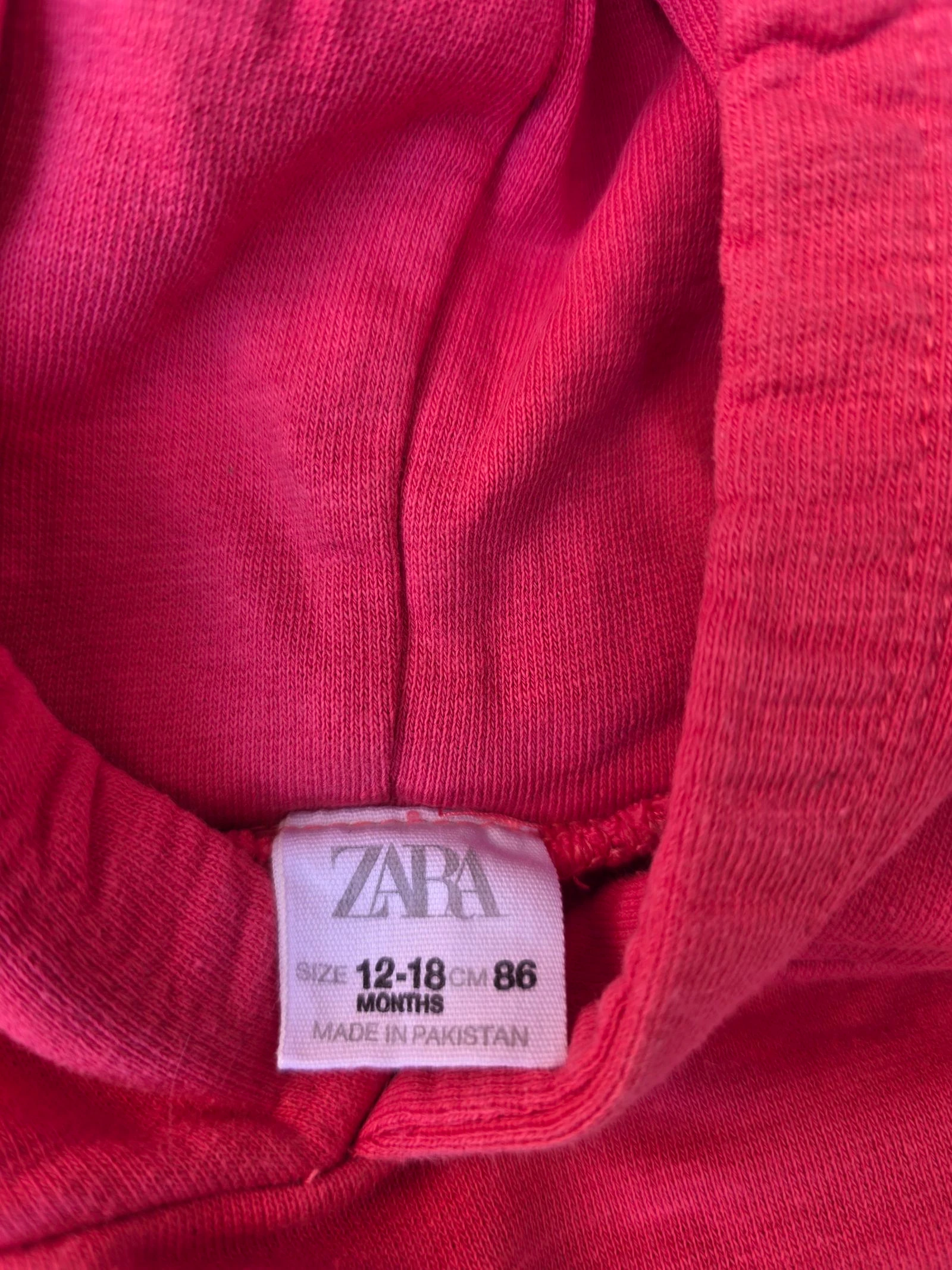 Moletom com capuz de mangas curtas Zara – photo 4